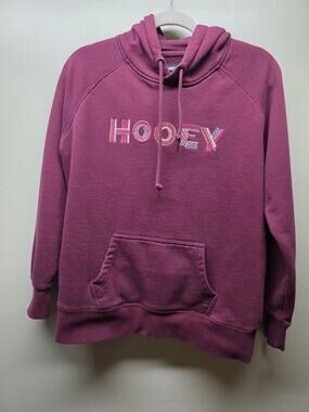 Hooey Artisan Women's Hoodie Embroidered Aztec Western Size M